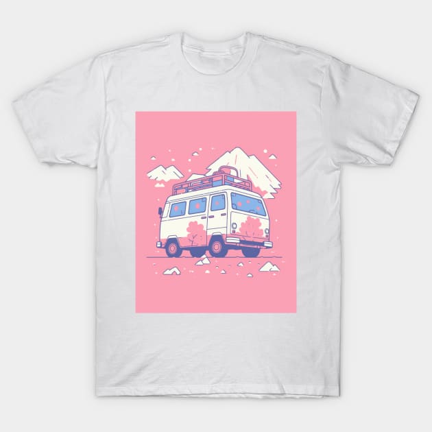 Van and RV camper cool design T-Shirt by DustedDesigns